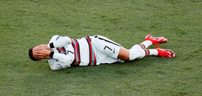 Роналдо получи тежък удар в главата