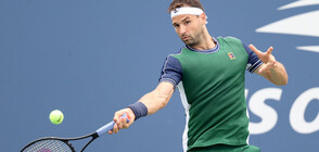 Григор Димитров приключи участието си на US Open след контузия (ВИДЕО)