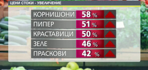 Между 7 и 10 лв. е разликата в потребителската кошница спрямо миналата година