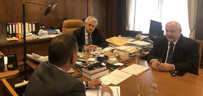 Междуведомствена среща в МВР във връзка с мерките за освобождаване на заседналия кораб