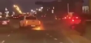 КАДРИ МИНУТИ ПРЕДИ АРЕСТА: Шеф Андре Токев шофира по джанти (ВИДЕО)