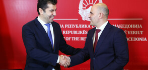 Петков и Ковачевски с първи думи след срещата в Скопие (ВИДЕО+СНИМКИ)