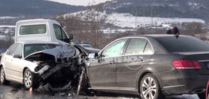 Жена загина в катастрофа на пътя Карлово-Пловдив (СНИМКИ)
