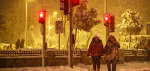 Силен снеговалеж в Турция блокира трафика към България
