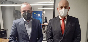 Иван Гешев проведе работна среща с Манфред Вебер