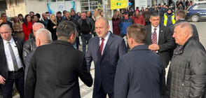 Президентът Радев пристигна в Сунгурларе (СНИМКИ)