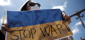 Президентът Зеленски се обърна към протестиращите срещу войната в цяла Европа