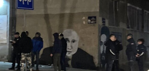 В Белград се появи стенопис с образа на Путин