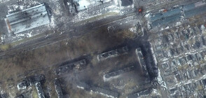 Напълно разрушена е базата на батальон "Азов" в Мариупол