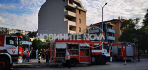 Пожар в заведение в Пловдив (СНИМКИ)