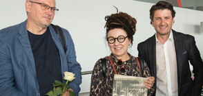Носителката на Нобелова награда за литература Олга Токарчук пристигна в София