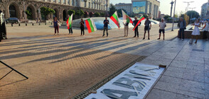 Протест срещу кабинета пред МС (СНИМКИ)