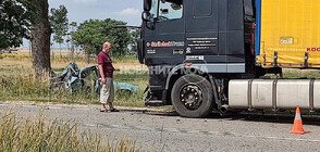 Тежка катастрофа на пътя Русе-Бяла взе жертва (СНИМКИ)
