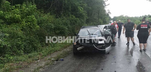 Катастрофа на пътя Велико Търново-Русе, четирима пострадаха, сред които и дете (СНИМКИ)