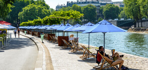 В Париж отвориха 6 басейна с вода от река Сена (ВИДЕО)