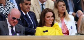 Кейт Мидълтън демонстрира стил и класа на финала на „Уимбълдън” за жени (СНИМКИ)