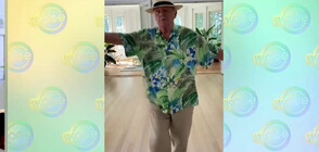 На 84 г. Антъни Хопкинс показа как танцува (ВИДЕО)