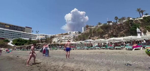 Горски пожар изплаши летовници в Андалусия (ВИДЕО)