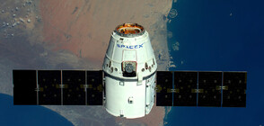 Kорабът "Дракон" на SpaceX се скачи с МКС (СНИМКИ)