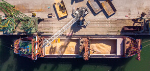 Първият кораб, натоварен с царевица от Украйна, хвърли котва край Истанбул