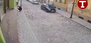 Пуснаха видео от подпалването на българския клуб в Битоля (ВИДЕО)