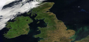 Сушата във Великобритания - видима и от Космоса (ВИДЕО)