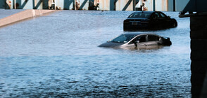 Проливен дъжд предизвика наводнения в Измир (ВИДЕО)