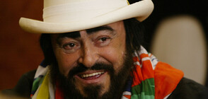 Павароти получи посмъртно звезда на Алеята на славата (ВИДЕО+СНИМКИ)