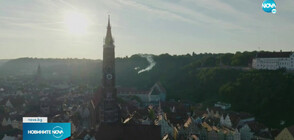 Парашутисти обкръжиха най-високата тухлена кула в света