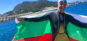 Цанко Цанков стана първият българин, преплувал Гибралтарския проток (СНИМКИ)