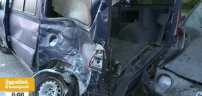 Какво е обяснила за инцидента шофьорката, помела 5 коли в София