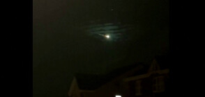 ЗРЕЛИЩНИ КАДРИ: Метеор заснет в небето над Шотландия (ВИДЕО)