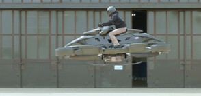 Японци направиха ховърбайк, летящ със скорост до 100 км/ч (ВИДЕО)