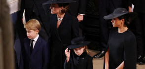 Членовете на кралското семейство на погребението на Елизабет II (ВИДЕО+СНИМКИ)