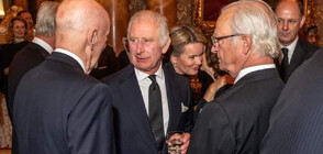 Цар Симеон на прием в Бъкингамския дворец и на погребението на Елизабет II (СНИМКИ)