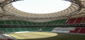Преди Световното по футбол: Как изглежда стадион "Ал Тумама" в Катар (ВИДЕО)