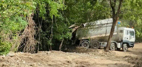 Замърсяване или укрепване: Камиони изхвърлят строителни отпадъци в кв. „Бояна”