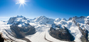 Част от ледник в Алпите се стопи напълно