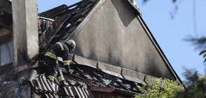 Пожар в жилищна сграда в София (ВИДЕО+СНИМКИ)