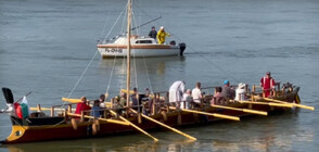 Реплика на римски кораб акостира в Русе (ВИДЕО)