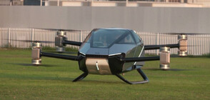 Представиха първата летяща кола на изложение в Дубай (ВИДЕО)