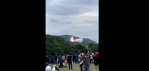 Японска ракета се самовзриви след неуспешно изстрелване (ВИДЕО)