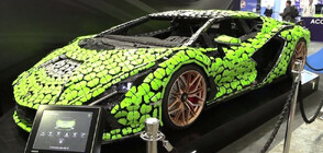 Направиха суперкола с реални размери от блокчета LEGO (ВИДЕО)