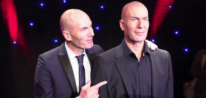 Откриха нова восъчна фигура на Зинедин Зидан в Париж (ВИДЕО)