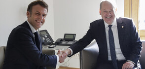 Знакова среща между Макрон и Шолц в Елисейския дворец