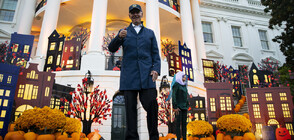 Белият дом със специален прием за Хелоуин (ВИДЕО)