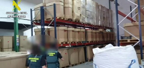 РЕКОРД: Испанската полиция е иззела 32 тона канабис (ВИДЕО)