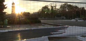 Княжеската градина става ледена пързалка (ВИДЕО)