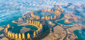 КАДРИ ОТ ДРОН: Разходка из Доха преди Световното (ВИДЕО)