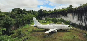 Как мистериозен самолет се появи в Бали